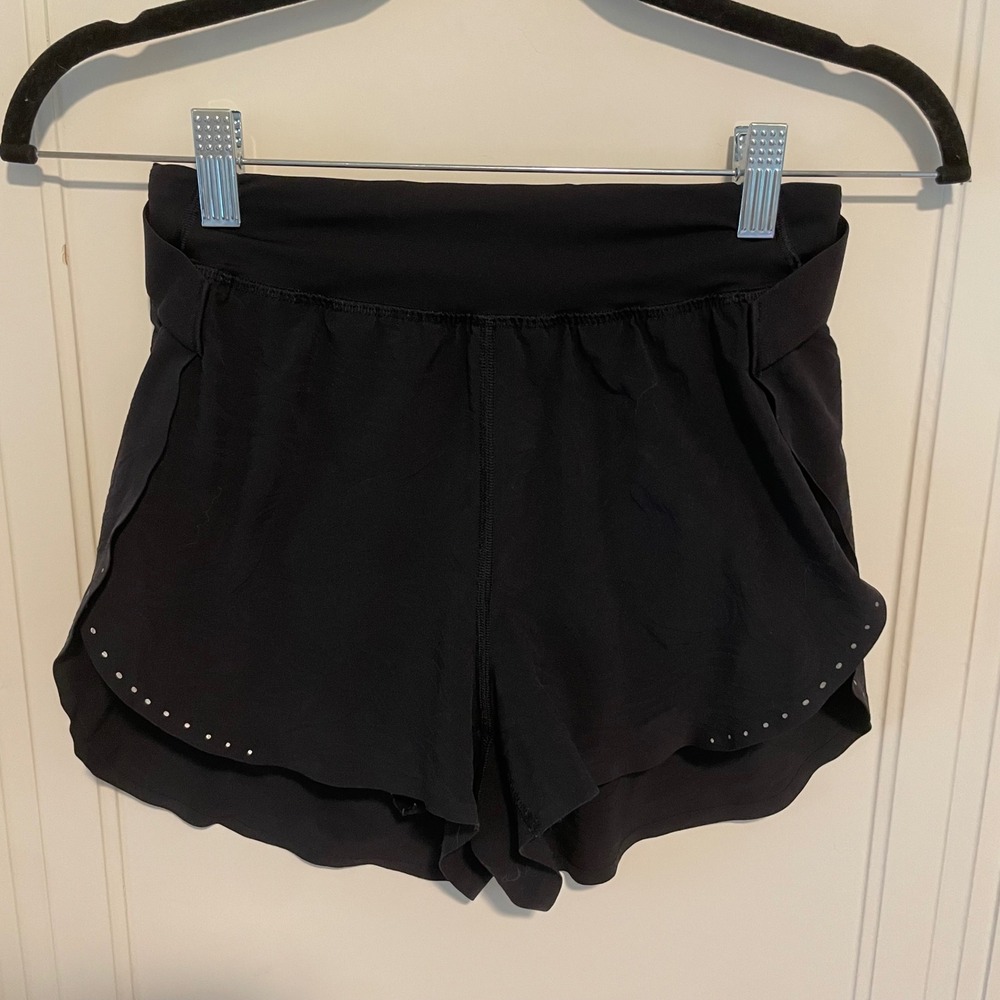 Lululemon Fast And Free Shorts Size 2 Black